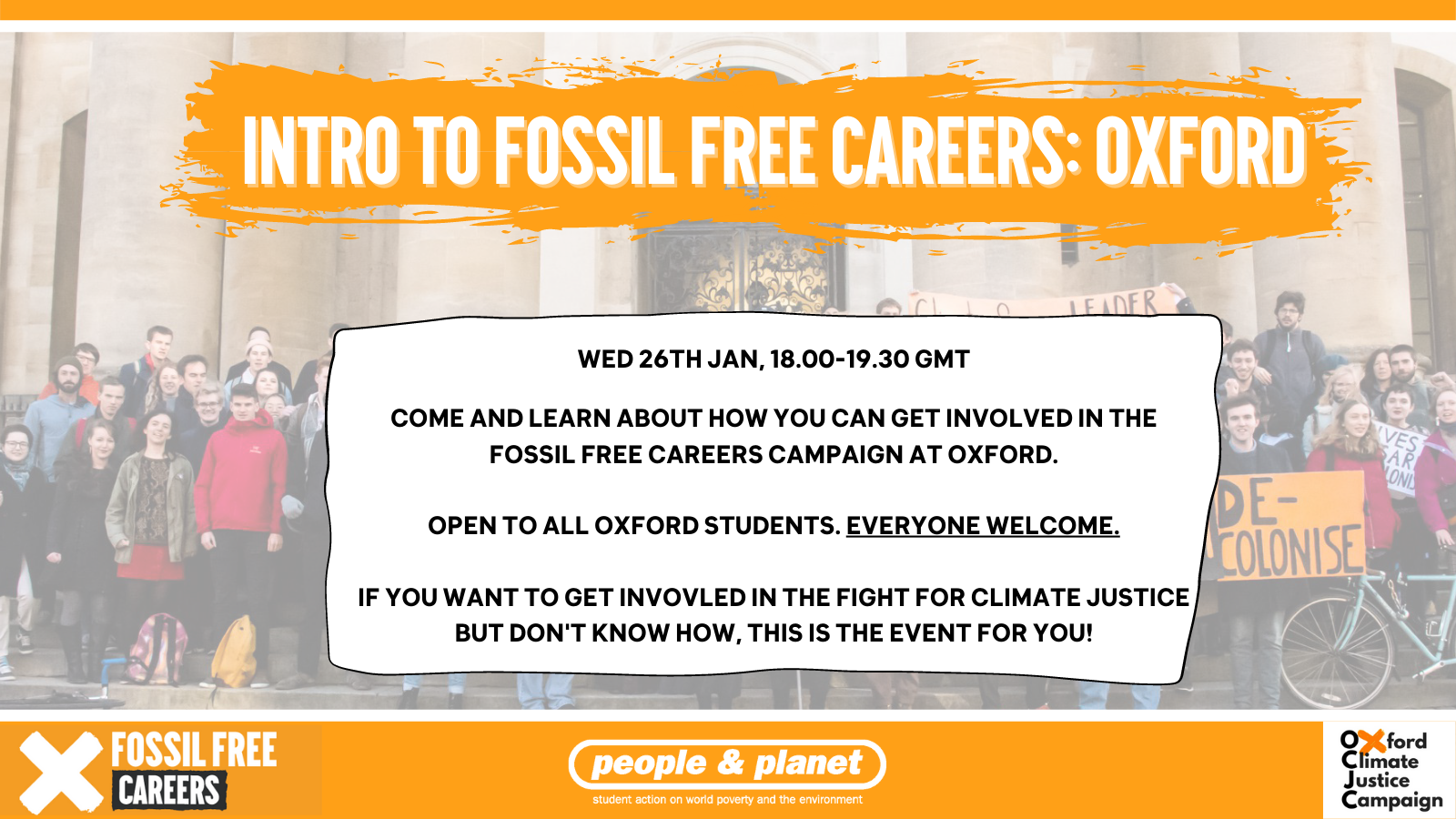 Oxford Introduction to Fossil Free Careers People &